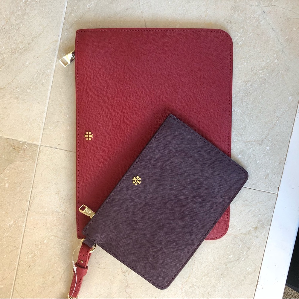 Tory Burch wristlet & pouch